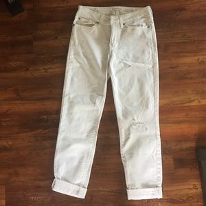 White Levi jeans size 1